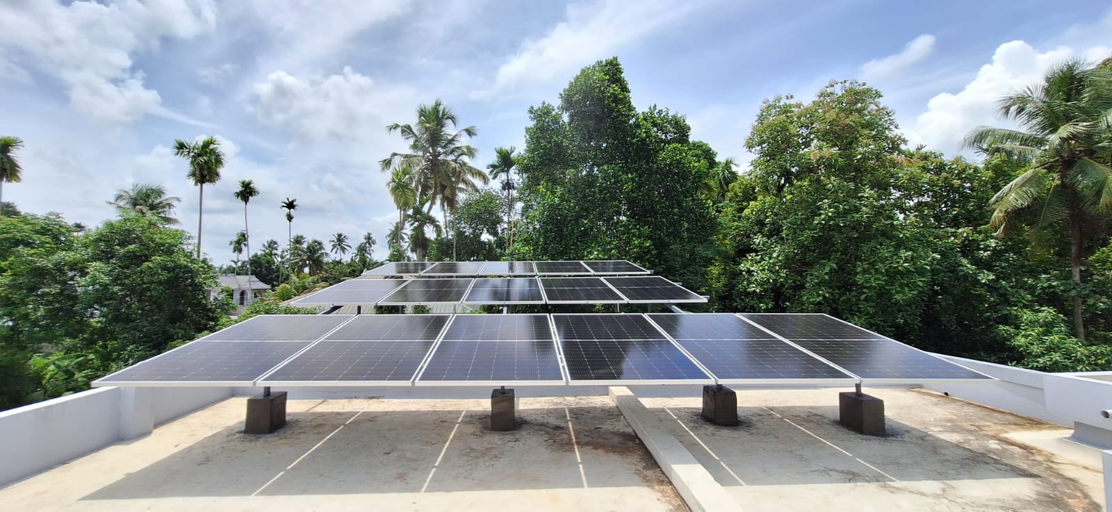 5KLW Solar ongrid plant