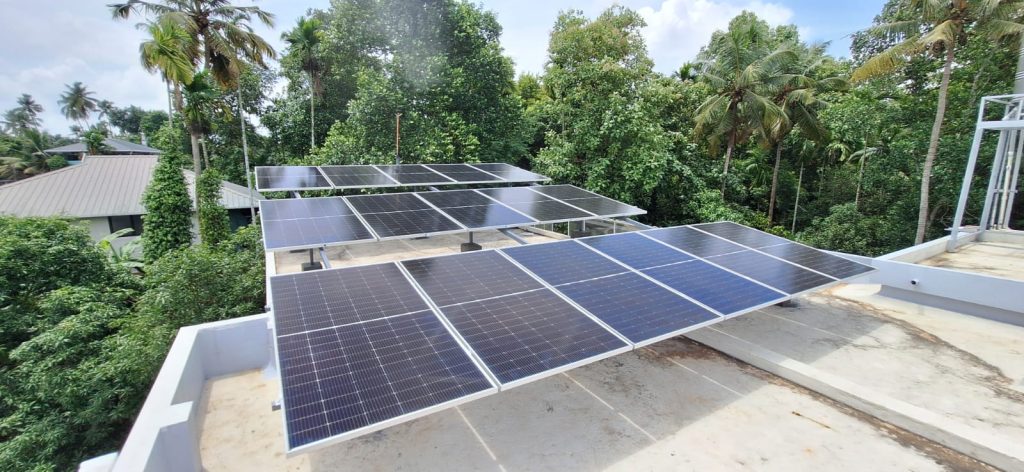 8kw solar OnGrid power plant, Mala-Pallipuram