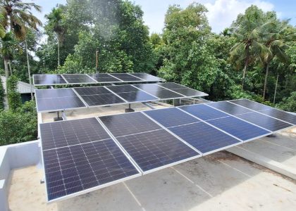8kw solar OnGrid power plant