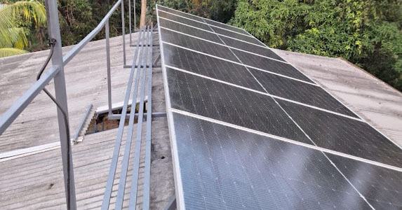 20kw Solar Ongrid plant installed at Mallappilly, Pathanamthitta