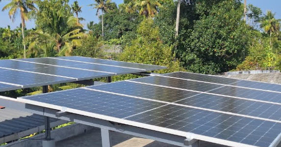 5 kw Ongrid installation at Chalakudy.