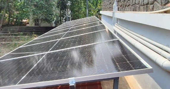 5kw solar OnGrid at West Chalakudy.