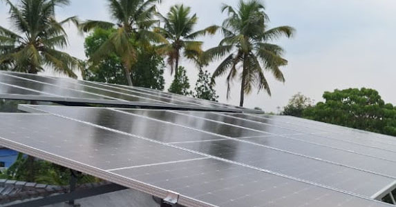 8kw Ongrid system at Angamaly